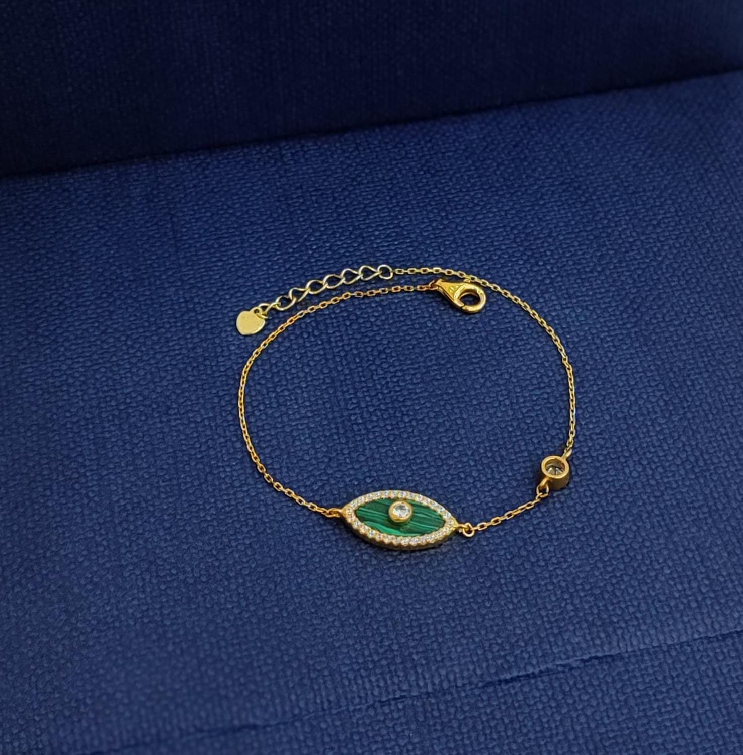 Emerald Eye Bracelet For Women